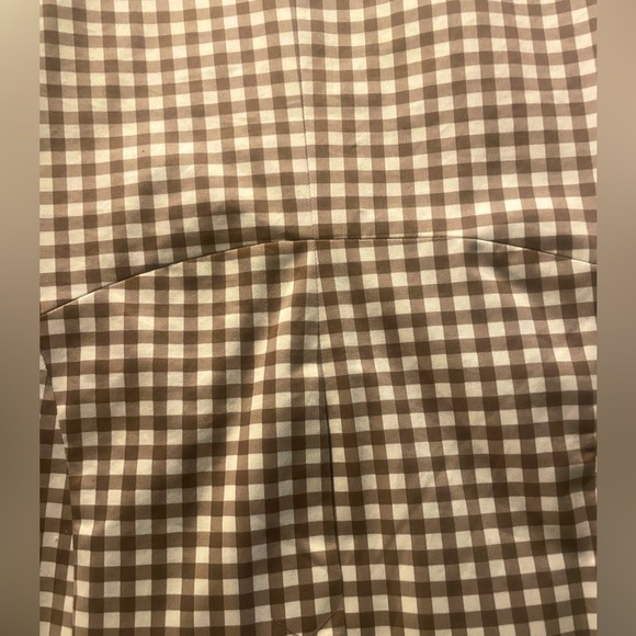 7th Avenue Suiting Plus Size 16 Brown & White Checkered Professional Blazer - Picture 6 of 8